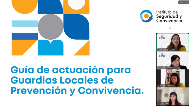 Lanzamiento de la Guía de Actuación para Guardias Locales de Prevención y Convivencia