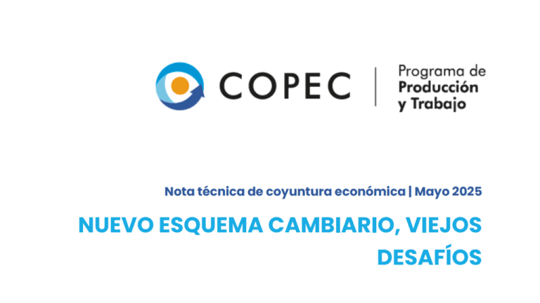 COPEC presentó la nota de coyuntura económica correspondiente al mes de mayo