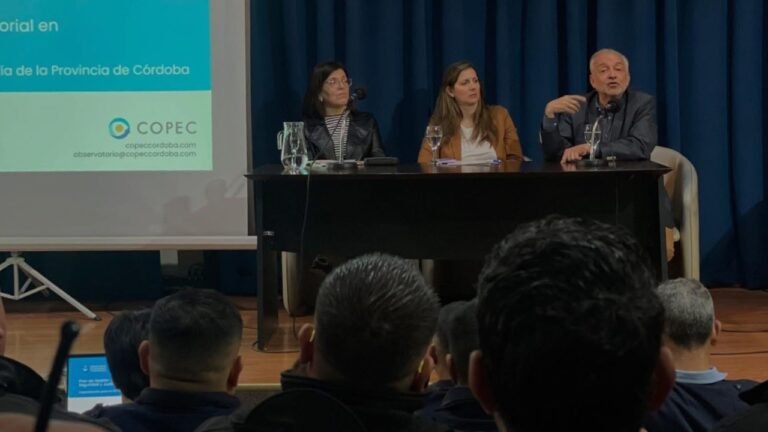 El COPEC llevó adelante la capacitación para la Policía de la provincia de Córdoba