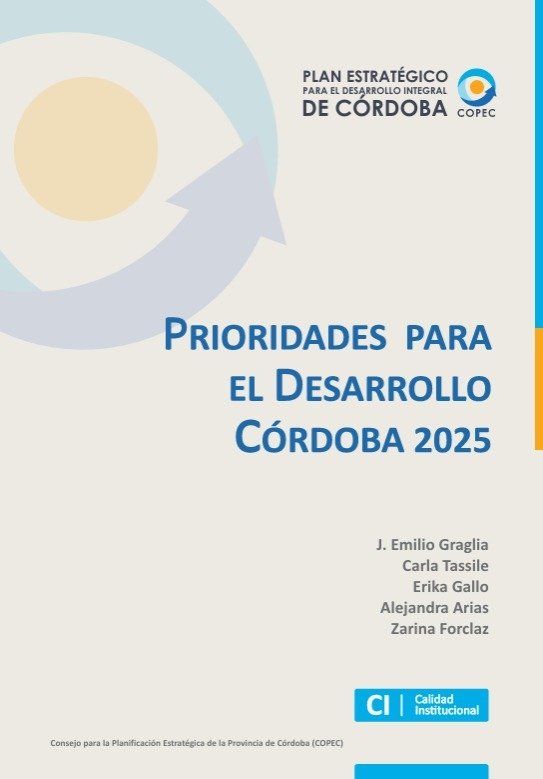 Prioridades para el Desarrollo de Córdoba